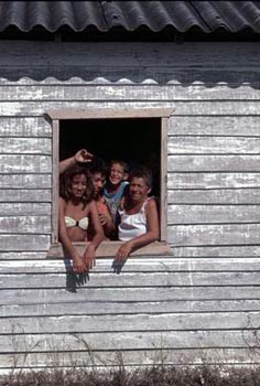 family-in-window