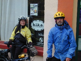 Lynette, logo and Peter Marsh