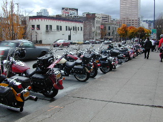 There was a Harley event going on